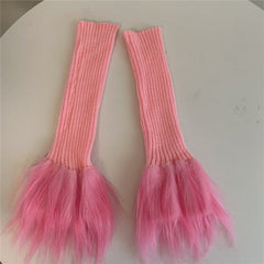 cutiekill-y2k-00s-furry-leg-warmers-c0158