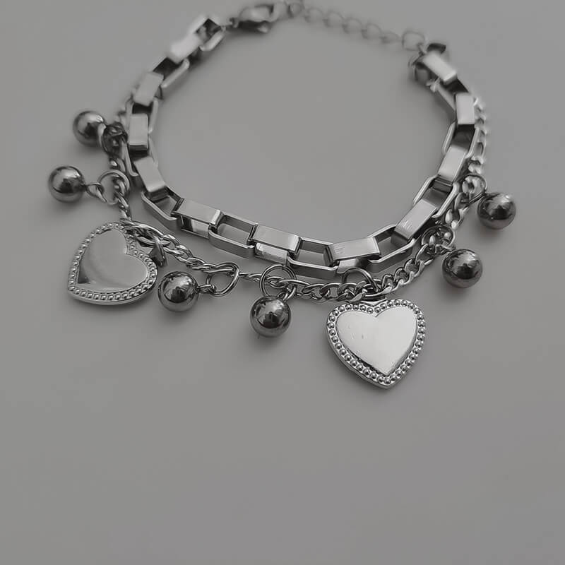 cutiekill-y2k-alternative-hearts-bracelet-ah0108