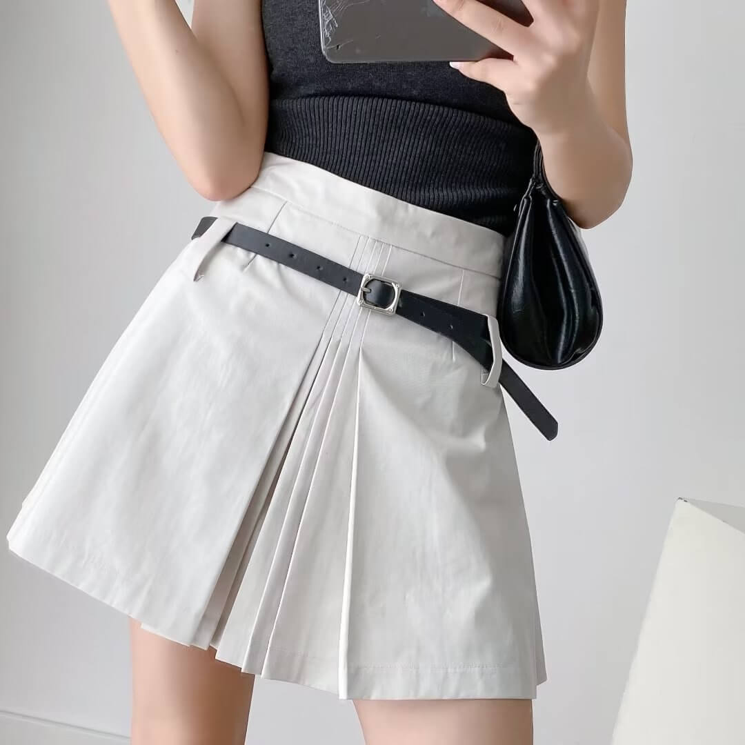 cutiekill-y2k-belt-vintage-skirt-om0108