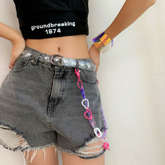 cutiekill-y2k-candy-punk-butterfly-transparent-heart-chain-belt