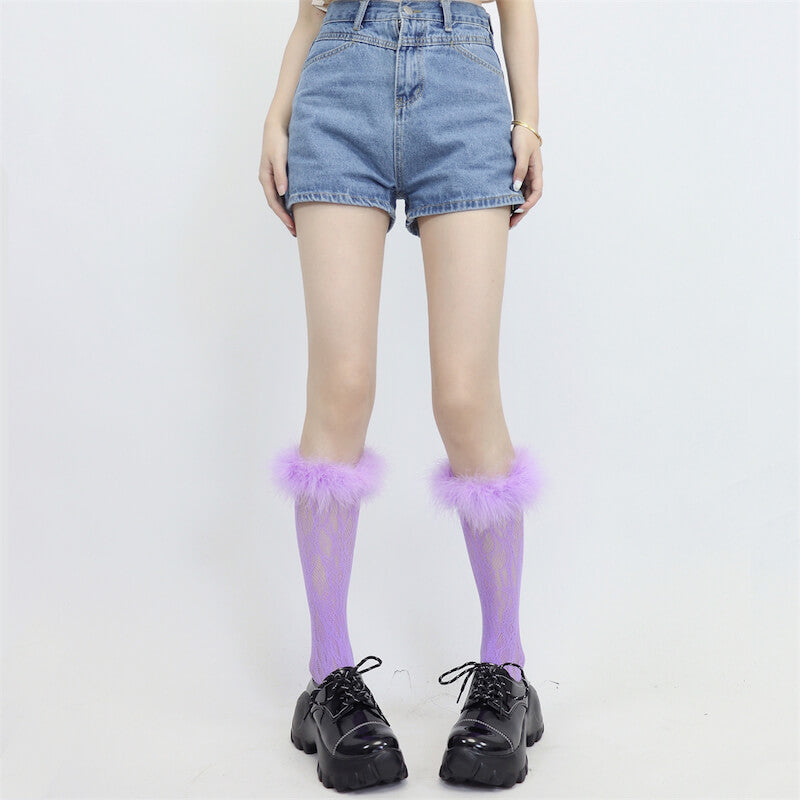 cutiekill-y2k-color-sweet-chill-furry-lace-stockings-c0080