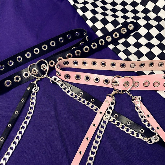 cutiekill-y2k-punk-lolita-heart-buckle-chain-belt-b0008