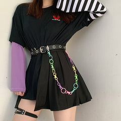 cutiekill-y2k-punk-lolita-rainbow-candy-chain-belt-b0009