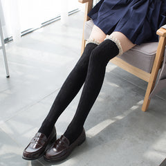 Jfashion twist stripe stockings
