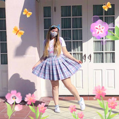 plus-size-soft-pink-blue-plaid-cutiekill-medium-a-line-pleated-skirt-c00683