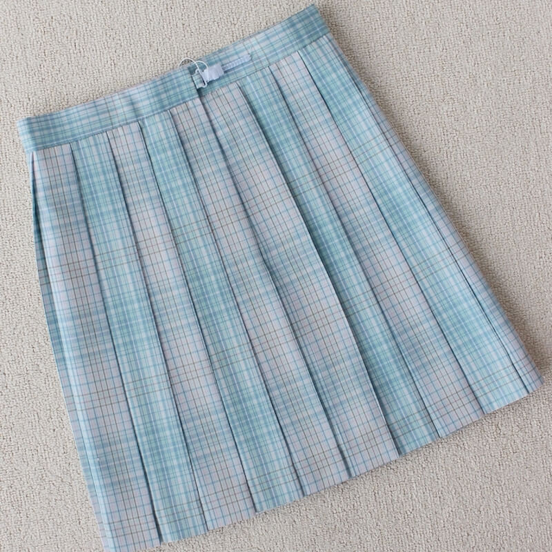 cutiekill-fairy-mint-jk-vintage-plaid-uniform-skirt-c0018301-4