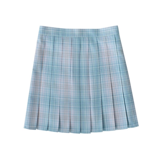 [Fairy Mint] JK vintage plaid uniform skirt 800