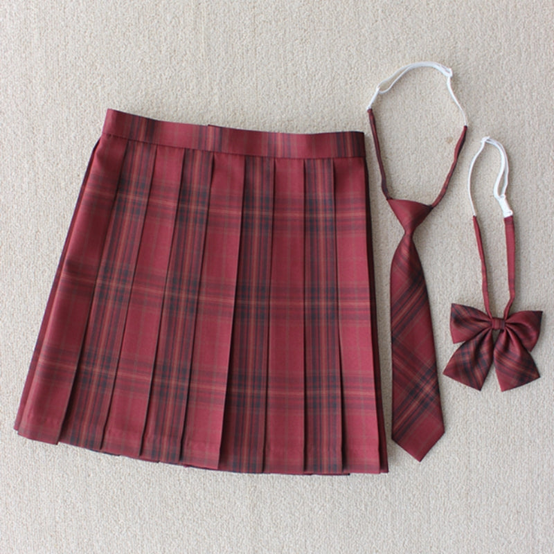 cutiekill-jujube-flower-red-jk-vintage-plaid-uniform-skirt-c0018304-3