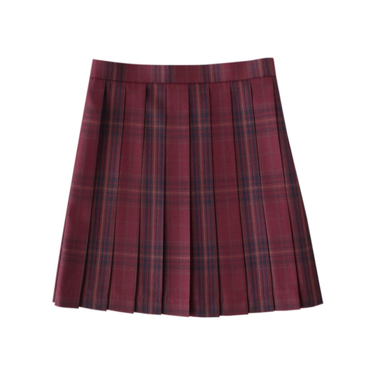 cutiekill-jujube-flower-red-jk-vintage-plaid-uniform-skirt-c0018304-3 800
