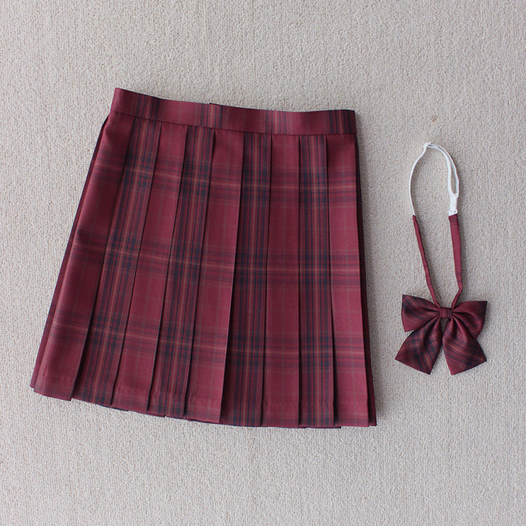 cutiekill-jujube-flower-red-jk-vintage-plaid-uniform-skirt-c0018304-3