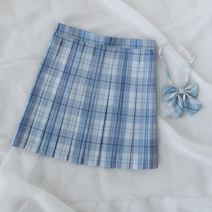 cutiekill-spring-river-blue-jk-vintage-plaid-uniform-skirt-c0018307-4