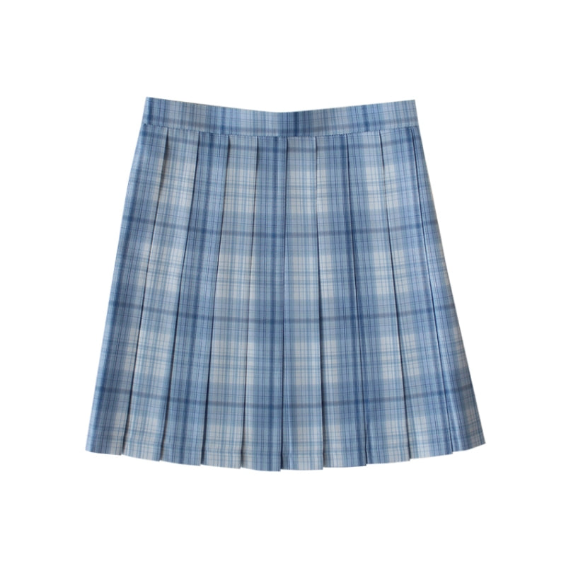 cutiekill-spring-river-blue-jk-vintage-plaid-uniform-skirt-c0018307-4