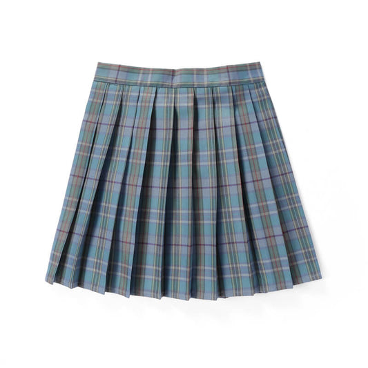 [Blue Green] JK vintage plaid uniform skirt 800
