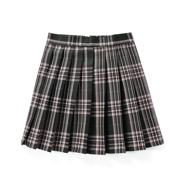 School-Pink-cutiekill-jk-vintage-plaid-seifuku-uniform-skirt-c00183