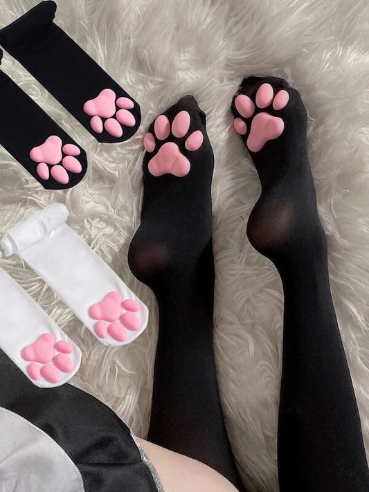 cutiekill-3d-kitty-paw-stockings-c0372 600