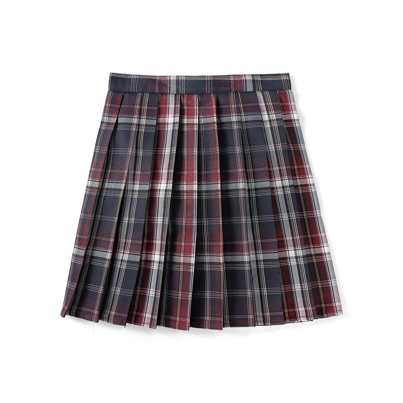 cutiekill-academic-red-jk-vintage-plaid-uniform-skirt-jk1000-2