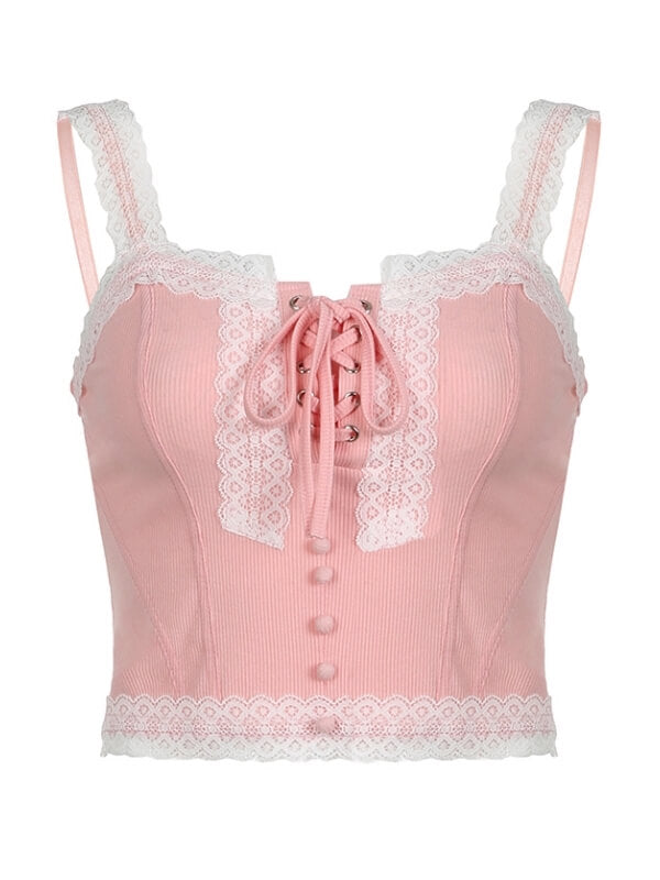 cutiekill-angelic-pink-lace-camisole-om0326