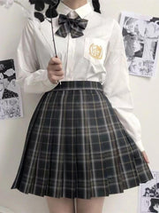 cutiekill-august-olive-jk-uniform-skirt-jk0068