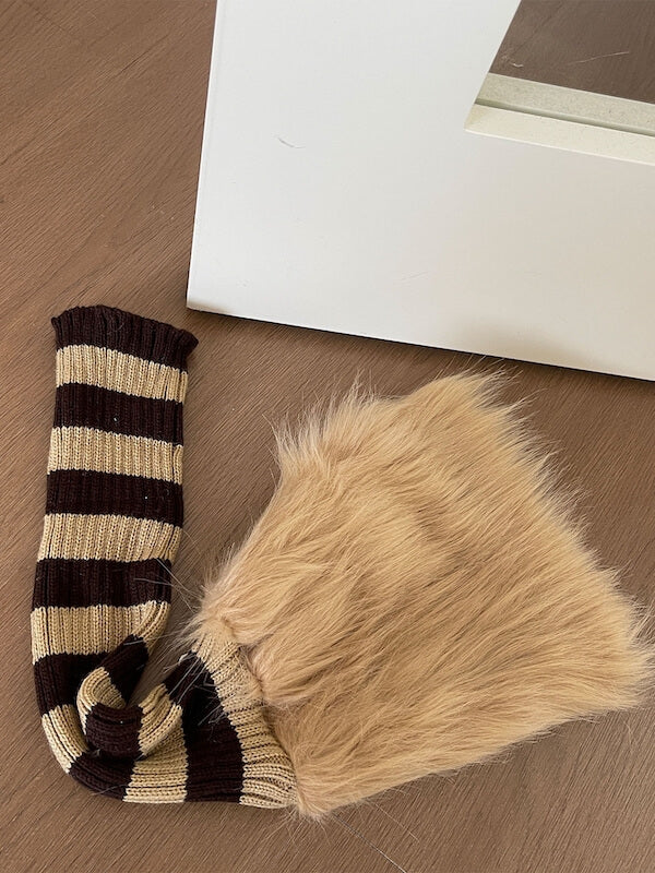 cutiekill-baddie-stripped-patchwork-furry-leg-warmers-c0513