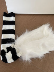 cutiekill-baddie-stripped-patchwork-furry-leg-warmers-c0513