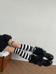cutiekill-baddie-stripped-patchwork-furry-leg-warmers-c0513