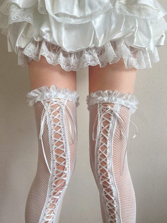 cutiekill-ballet-dream-ribbon-lace-up-mesh-stockings-c0532