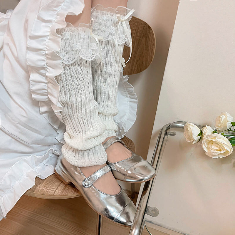 Ballet lace leg warmers – Cutiekill