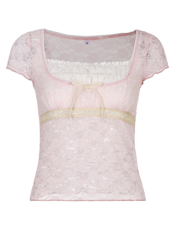 Barbie doll lace top