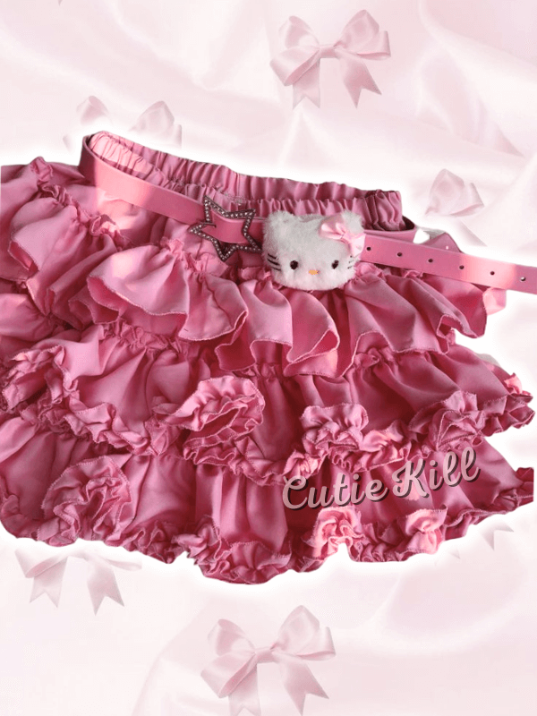 cutiekill-barbie-kitty-layered-bloomer-skirt-y2k0005