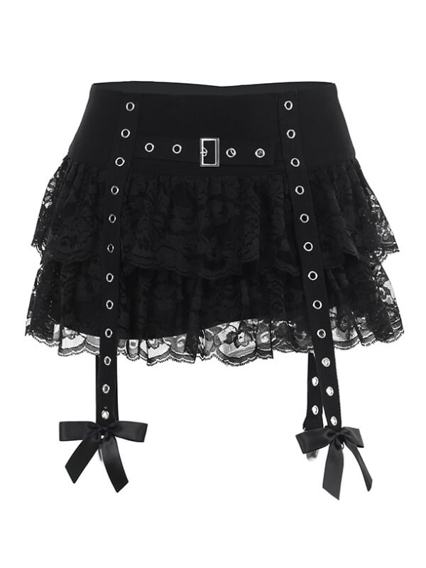 cutiekill-black-lace-layered-skirt-with-bows-clips-ah0671-11