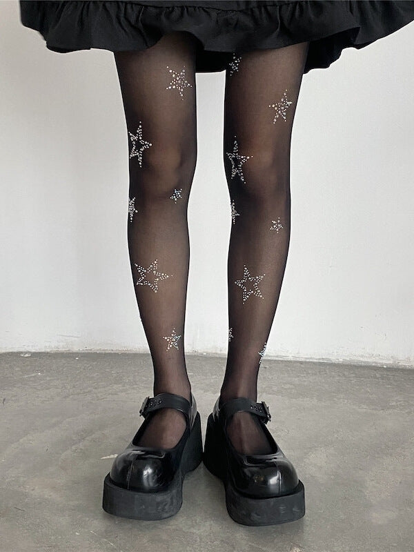 cutiekill-bling-star-tights-c0217