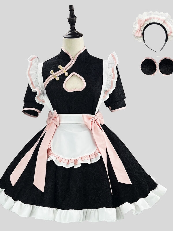 Cheongsam heart maid dress