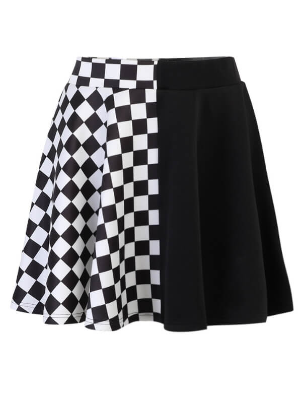 cutiekill-chessboard-alternative-skirt-ah0625