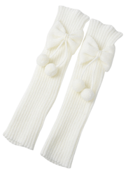 Cinnamoroll plush knotbow leg warmers