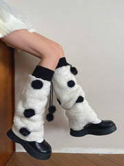 cutiekill-cream-polka-dot-pom-pom-leg-warmers-c0507
