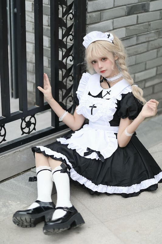 cutiekill-cross-lolita-maid-dress-ah0486