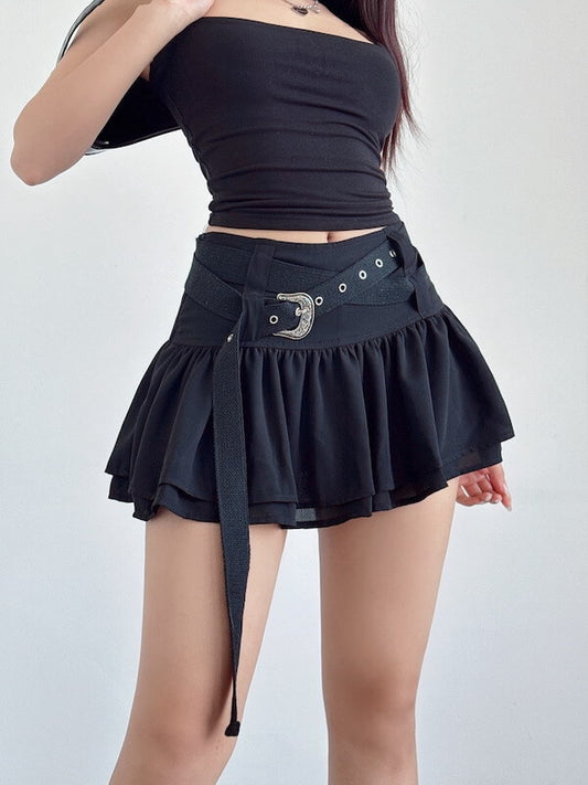 Crossover y2k mini skirt 600