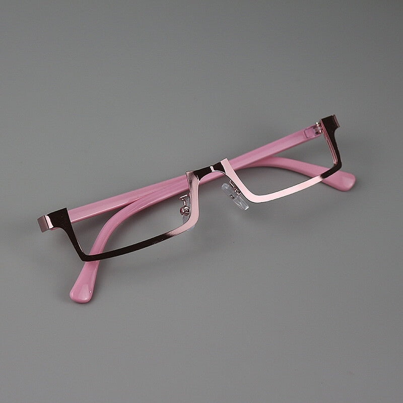 cutiekill-cyberpunk-lensless-half-rim-glasses-frame-ah0786