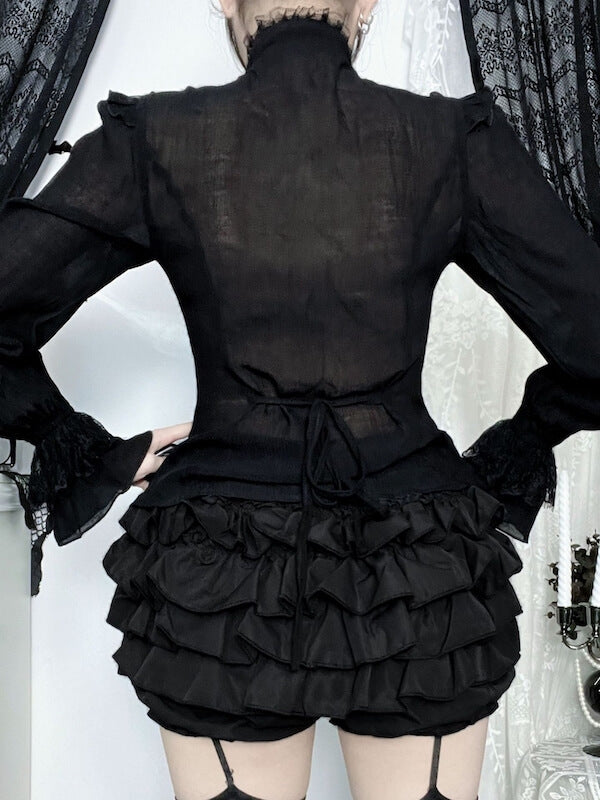 cutiekill-dark-aesthetic-lace-ruffled-blouse-ah0913