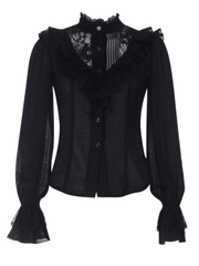 cutiekill-dark-aesthetic-lace-ruffled-blouse-ah0913
