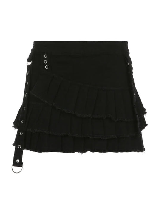 cutiekill-dark-layered-denim-skirt-om0231 600
