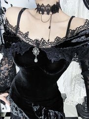 cutiekill-dark-princess-off-shoulder-lace-dress-ah0884