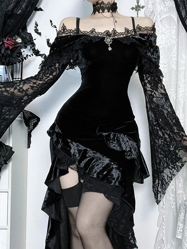 cutiekill-dark-princess-off-shoulder-lace-dress-ah0884