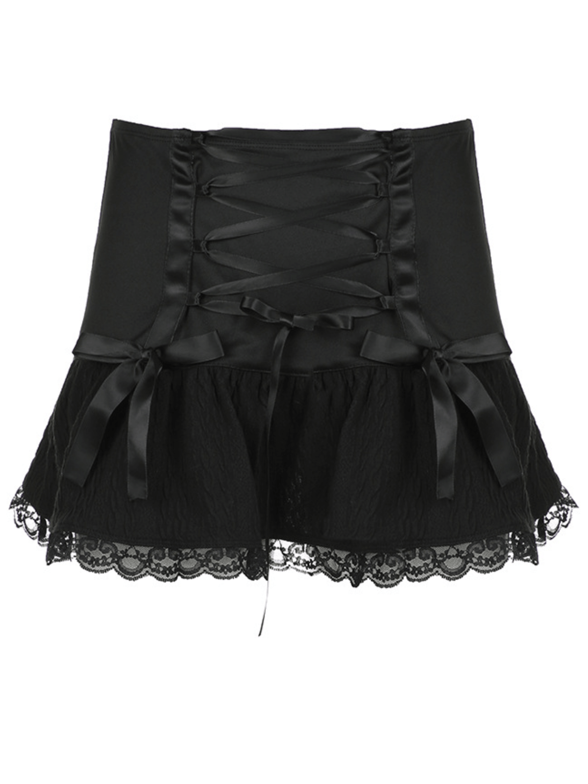 cutiekill-dark-ribbon-lace-skirt-om0282