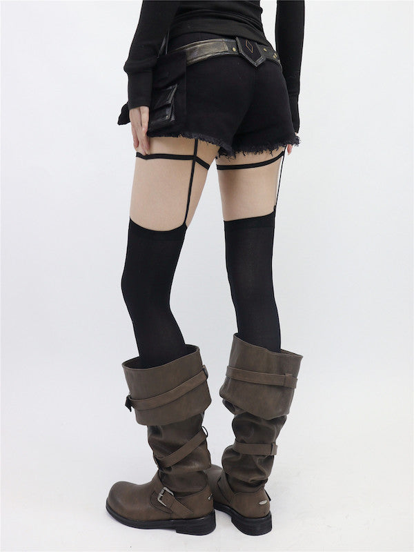 cutiekill-darkness-cross-y2k-suspender-stockings-c0542