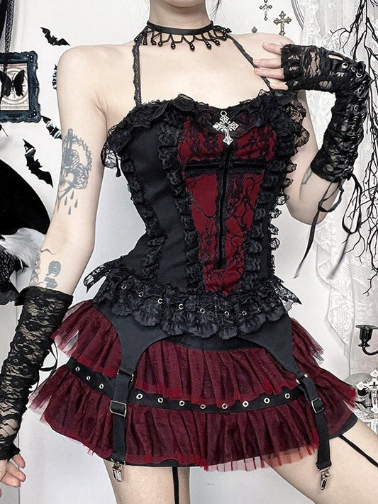 cutiekill-darkness-doll-lace-camisole-layered-skirt-ah0754 600