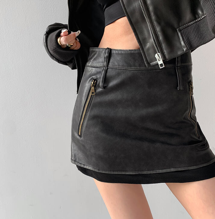 cutiekill-distressed-leather-skirt-om0247