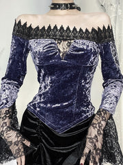 cutiekill-elegant-goth-purple-velvet-top-ah0736-2