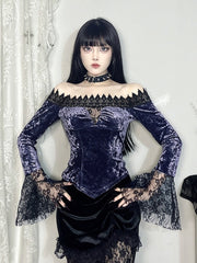 cutiekill-elegant-goth-purple-velvet-top-ah0736-2