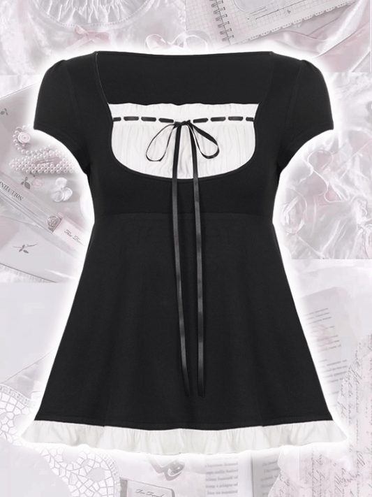 cutiekill-elise-ruffle-trim-puff-top-om0508 600